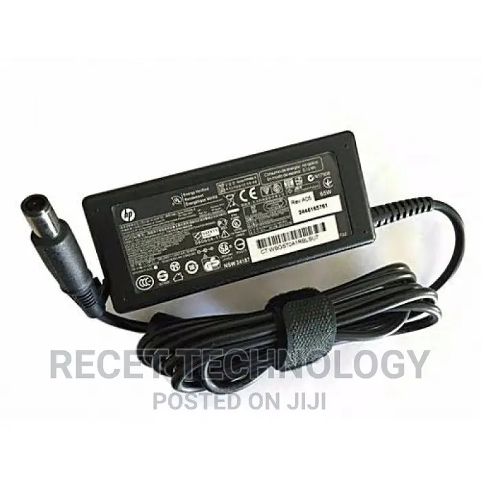 Hp Big Pin Laptop Charger + Power Cord