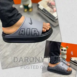 Nike Air Luxury Slides_ash, White, Blue Black