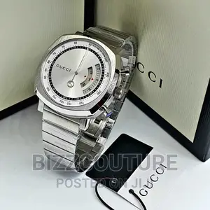 Original GUCCI Silver Stainless Steel Available in Store