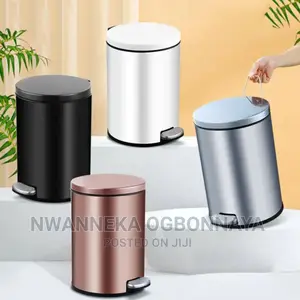 Photo - Dustbin Step Trash Can for Kitchen Bathroom Hotel,