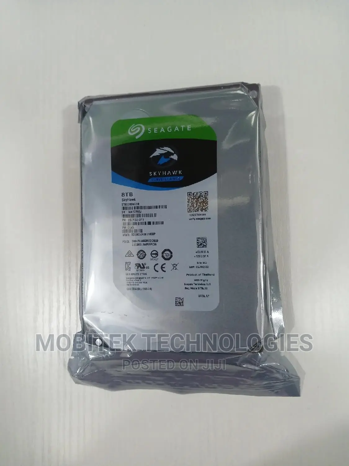 8tb Seagate Skyhawk Surveillance Sata Desktop Hard Drive