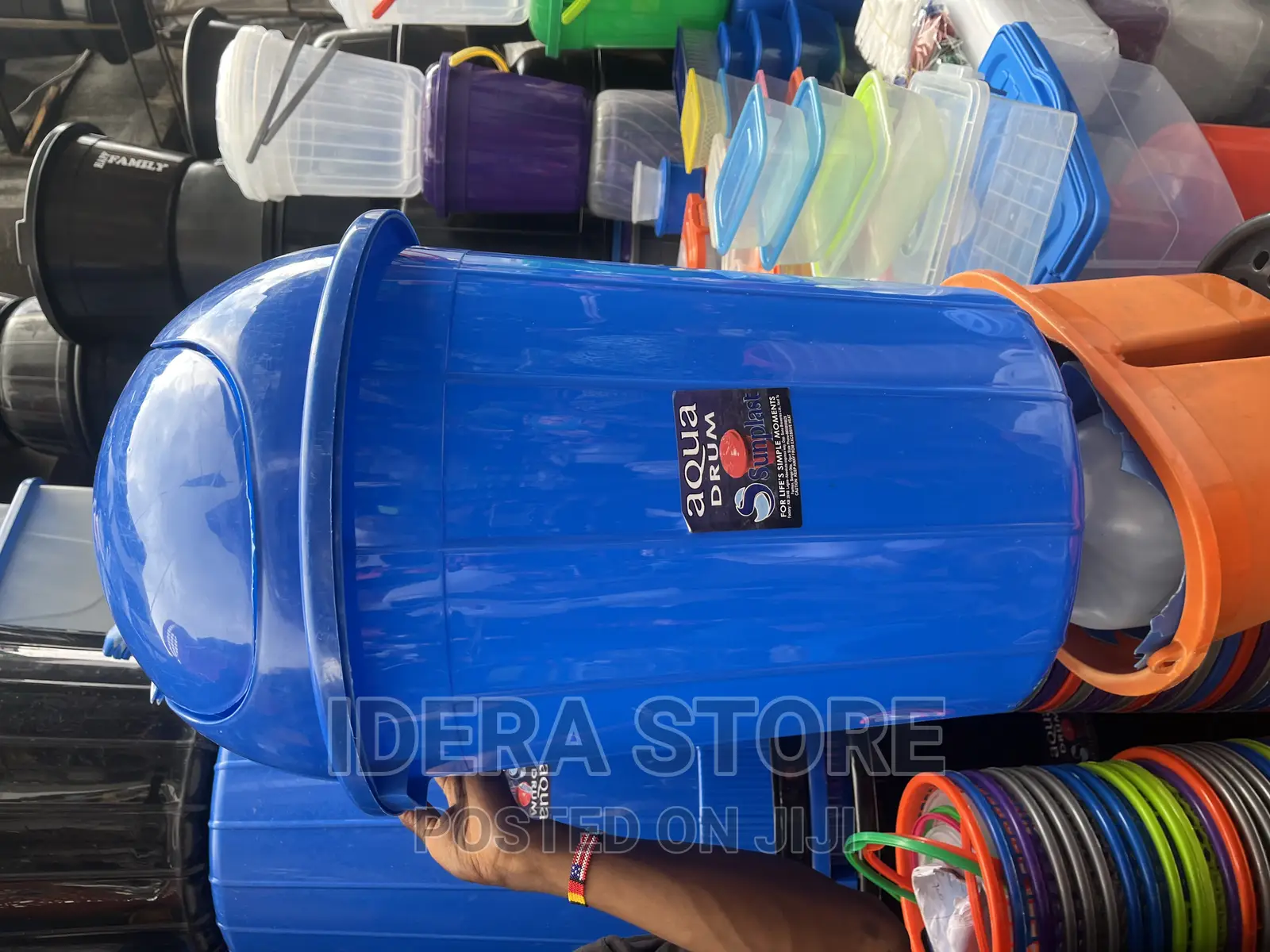 50 Litres Plastic Wastebin