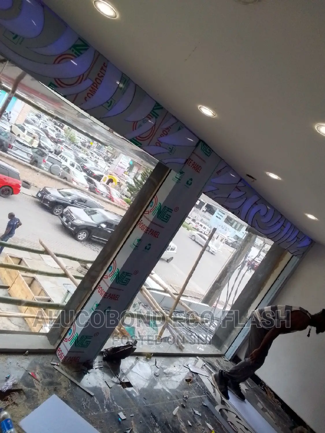 Internal Alucobond Cladding