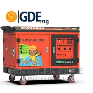 Firman 7kva Key Start Sound Proof Petrol Generator