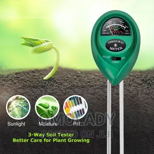 Ph Meter 3 Way Soil Meter Tester