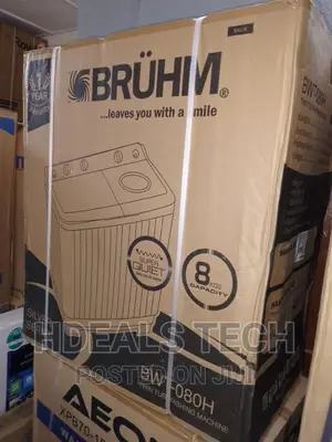 Bruhm 8kg Super Quiet Washing Machine