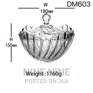 Diamonds Candy Glass Bowl { DM603}