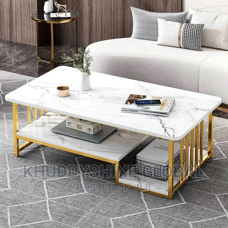 Nordic Center Table (White, Big Size)