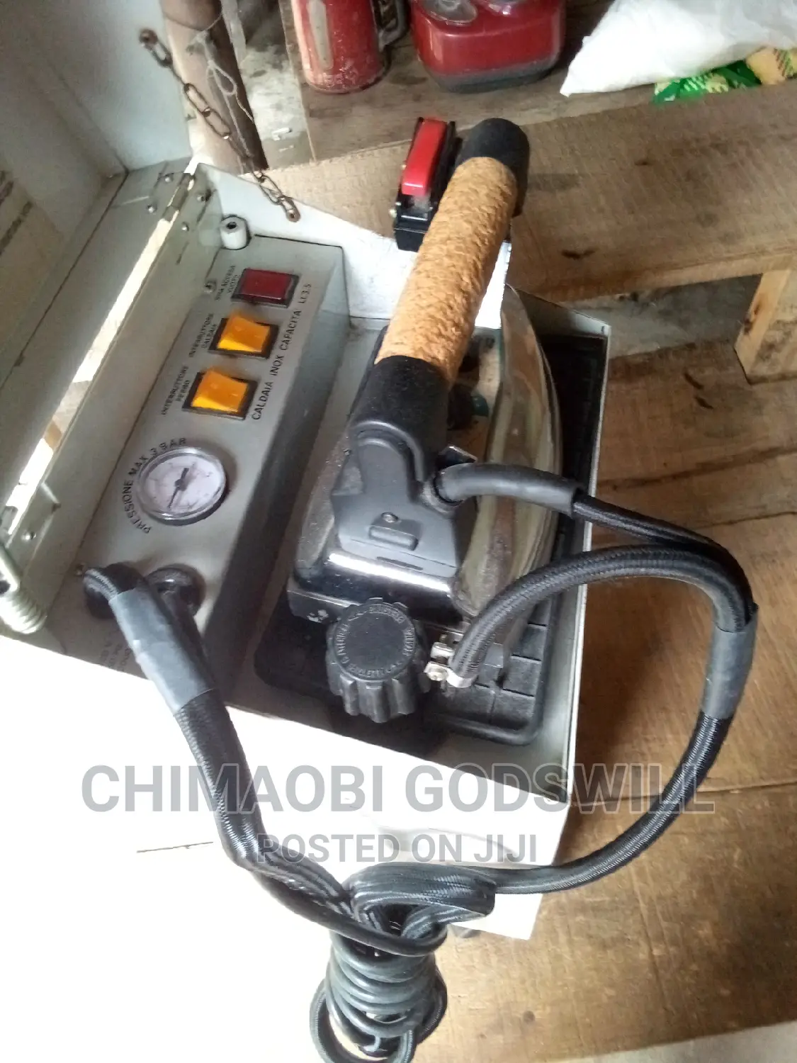 Industrial Steaming Generator Iron Laundry Iron