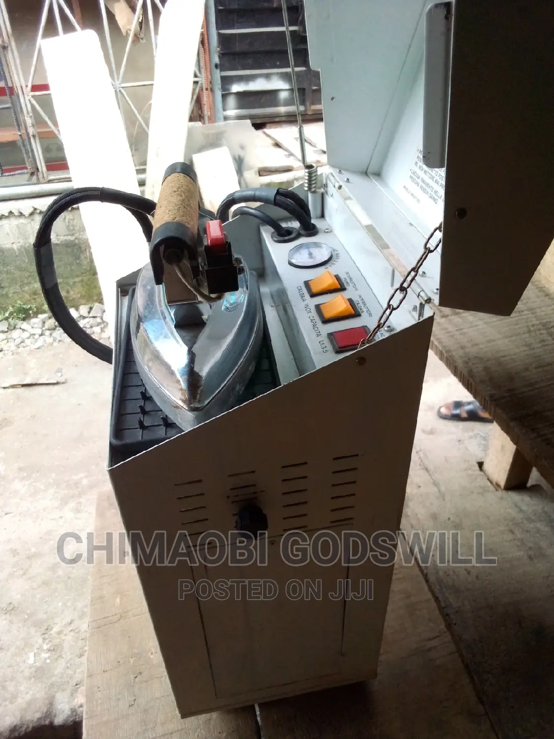 Industrial Steaming Generator Iron Laundry Iron