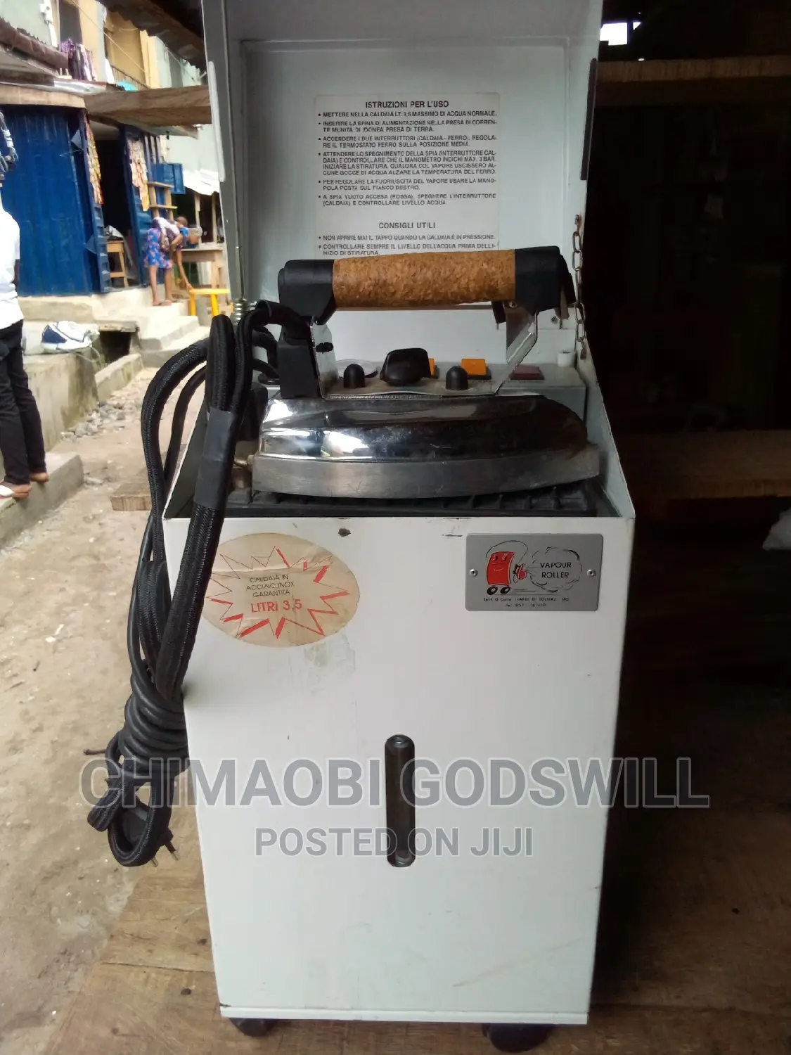 Industrial Steaming Generator Iron Laundry Iron