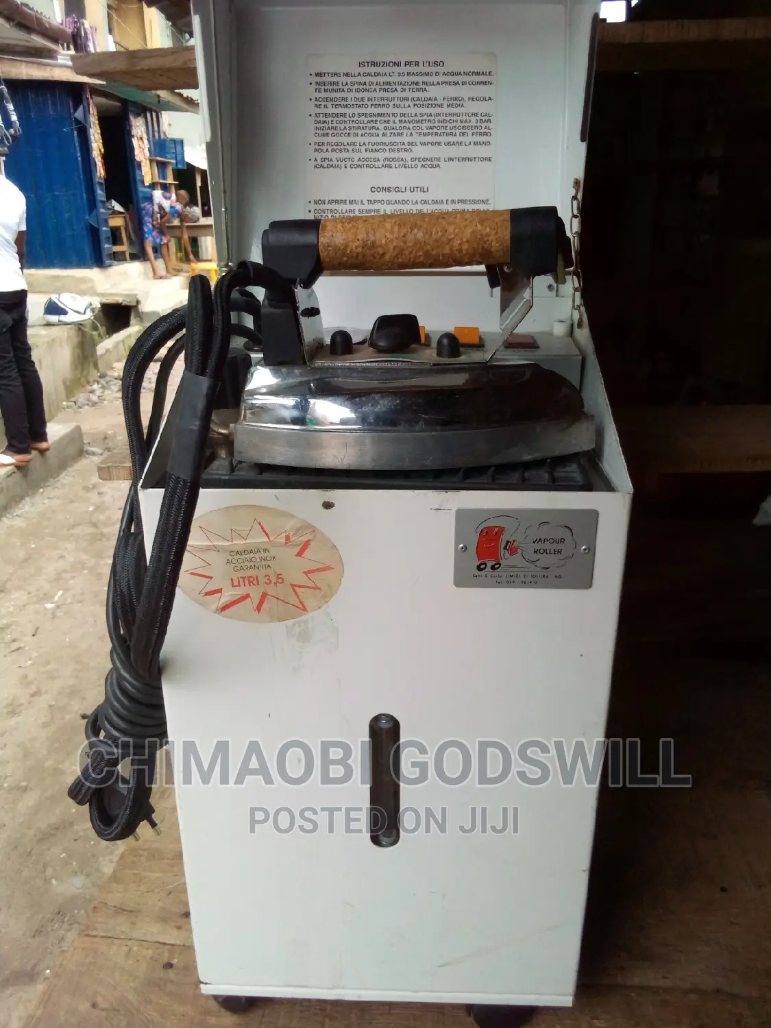 Industrial Steaming Generator Iron Laundry Iron