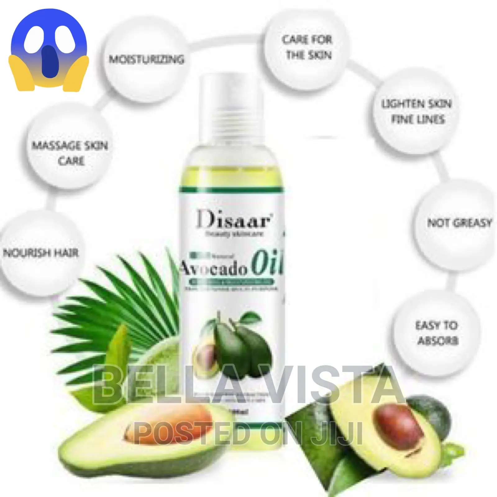 Disaar Avacado Moisturizing Whitening Oil