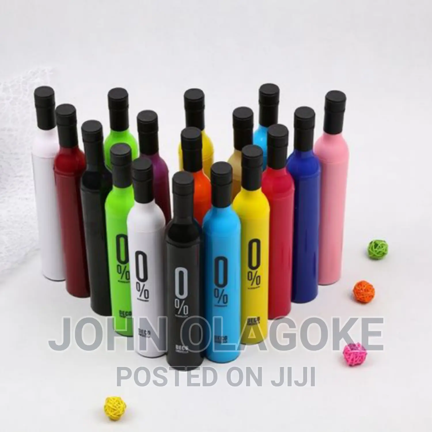 Bottle/Rose Umbrella