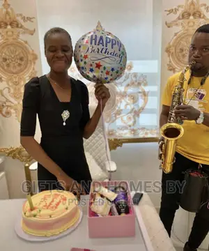 Birthday Surprise With Saxophonist