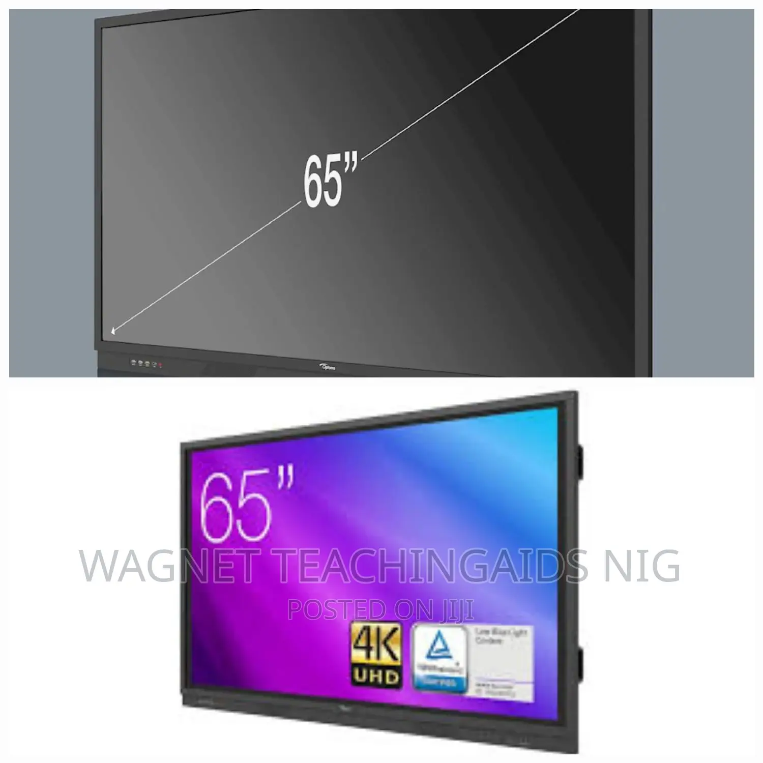 Optoma 3651RK 65" UHD Interactive Flat Panel Display