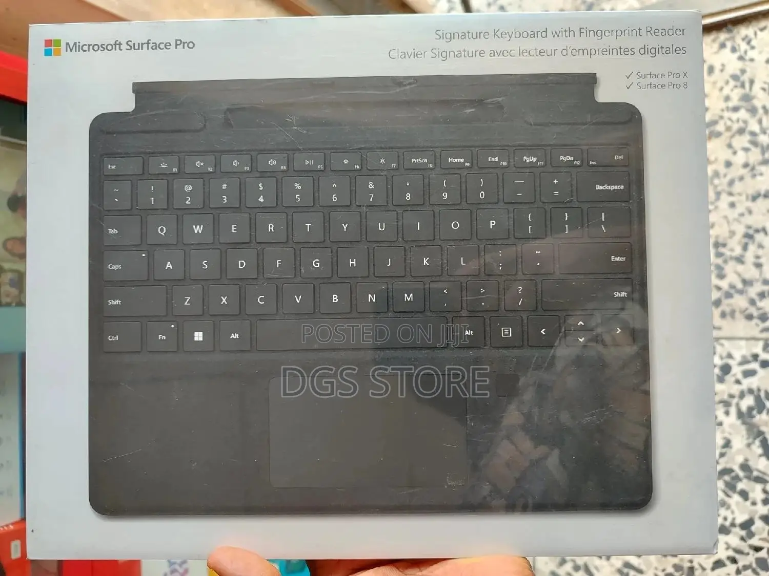 Microsoft Surface Pro Signature Keyboard With Finger Print