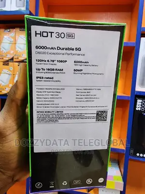 New Infinix Hot 30 5G 128 GB
