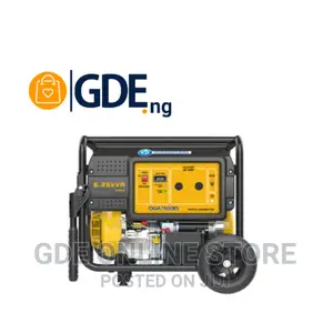 Thermocool Petrol Generator 6.25kva/5.0kw 7500ES