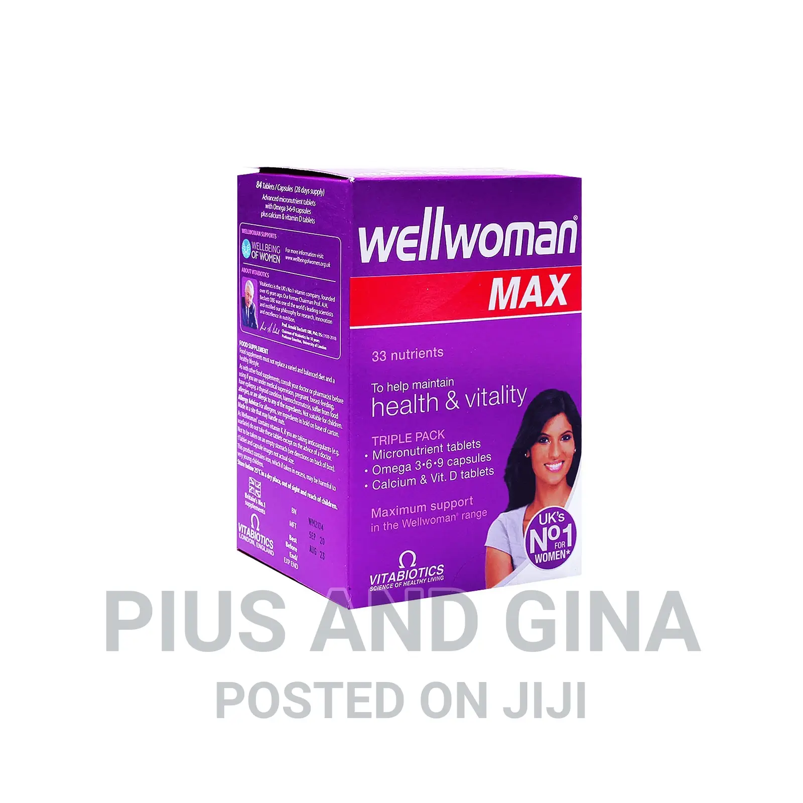 Wellwoman Max Capsules X84 in Ikeja Vitamins & Supplements, Pius And