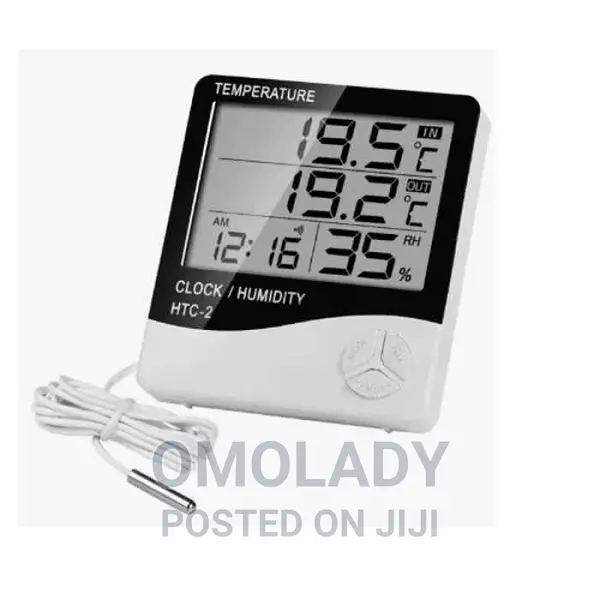 Clock / Humididty Meter HTC - 2