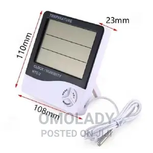 Clock / Humididty Meter HTC - 2