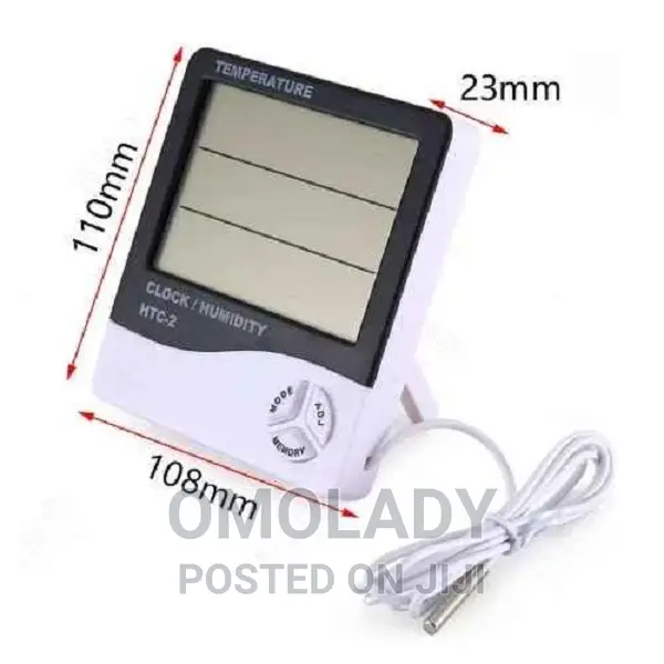 Clock / Humididty Meter HTC - 2