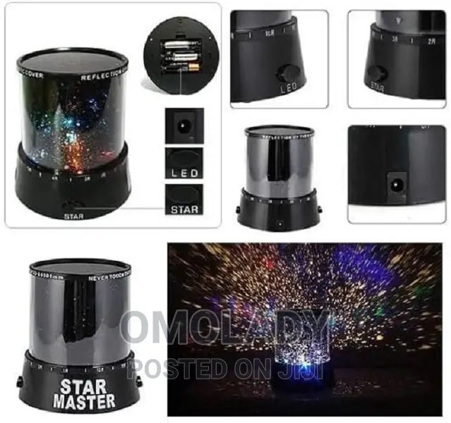 Christmas Light Gizmos Star Projector Lamp
