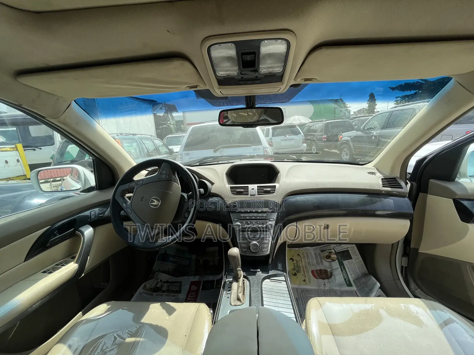 Acura MDX 2008 White