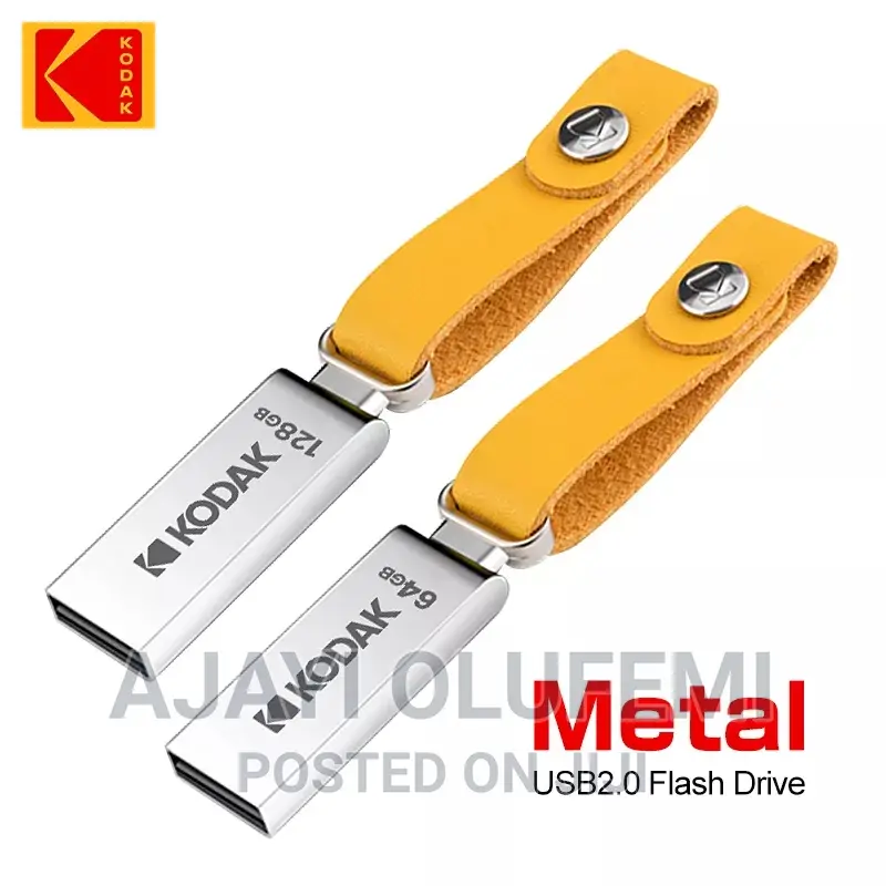 KODAK Type C / USB 3.2 Metal Flash Drives (32,64 126GB).