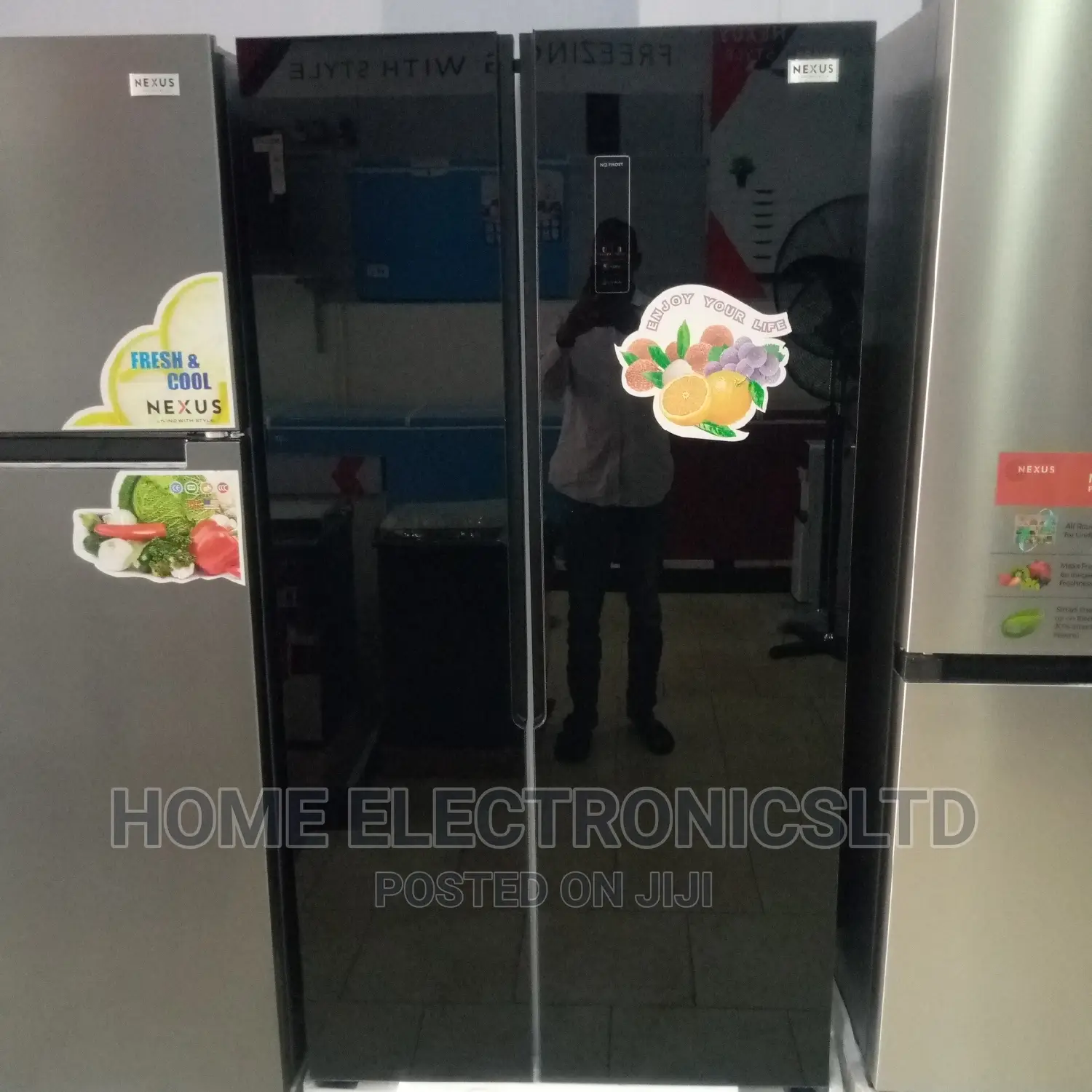 Nexus Side By Side Refrigerator 450 Liters