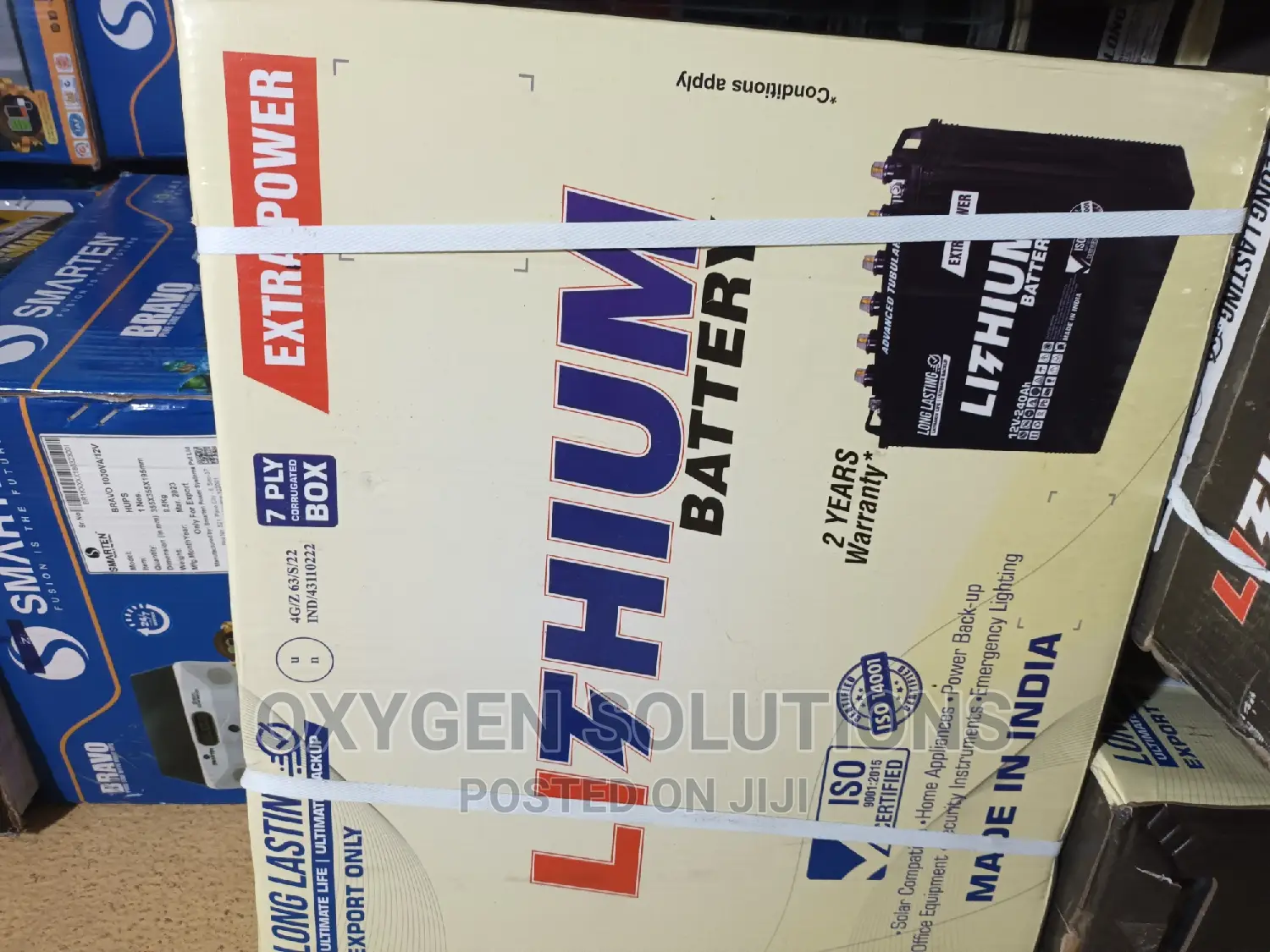 220ah 12v Lithium Tubular Battery