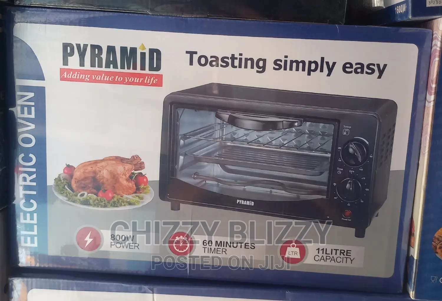 Pyramid Oven+Baking+Grilling - 11ltr