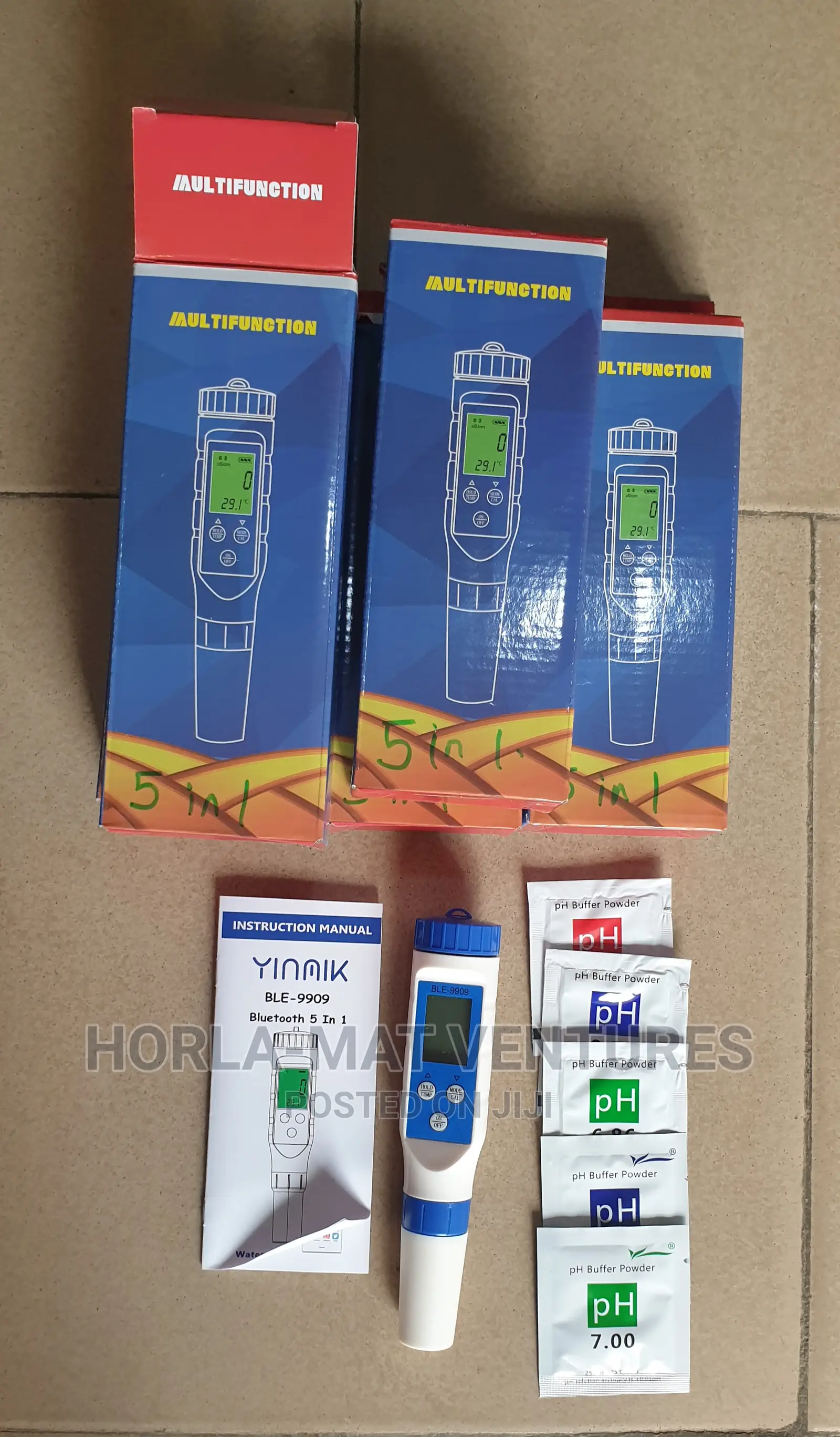 5 in 1 Water Quality Meter With Bluetooth
