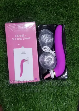 Tongue Licking and Sucking Vibrator Women Sex Toy