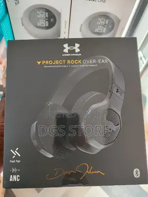 JBL Under Armour Project Rock Over Ear Bluetooth Headphone