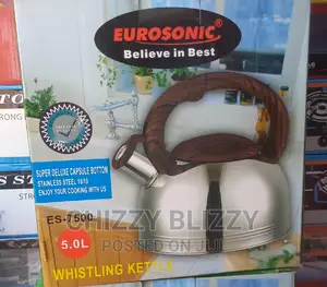 Eurosonic High Quality 5 Litres Whistling Kettle