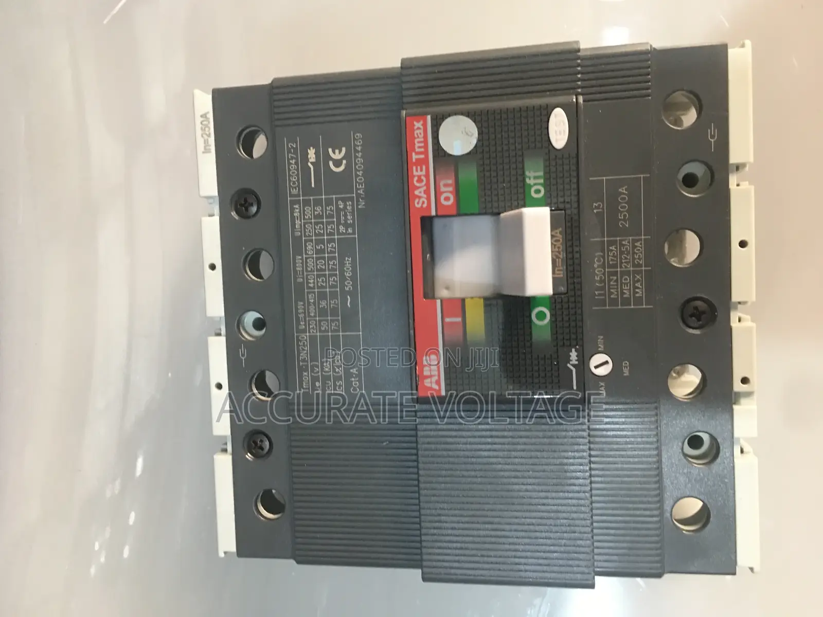 4P 250A Abb Breaker