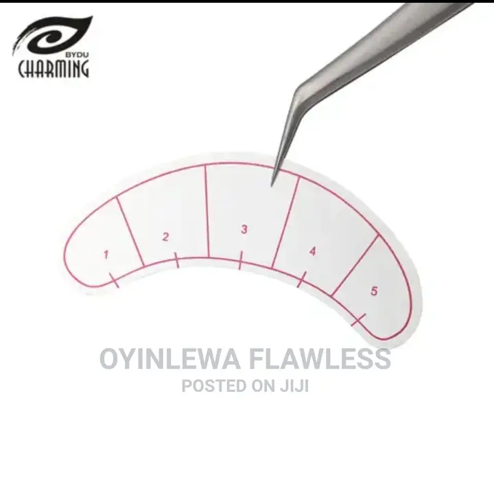 Practice Eyelash Extension Sticker Strip