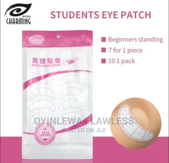 Practice Eyelash Extension Sticker Strip