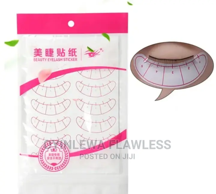 Practice Eyelash Extension Sticker Strip