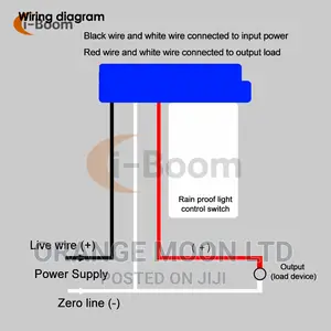 Auto on Off Photocell Street Light Switch