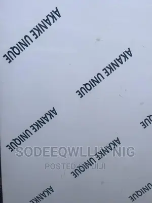 White Gloss Board