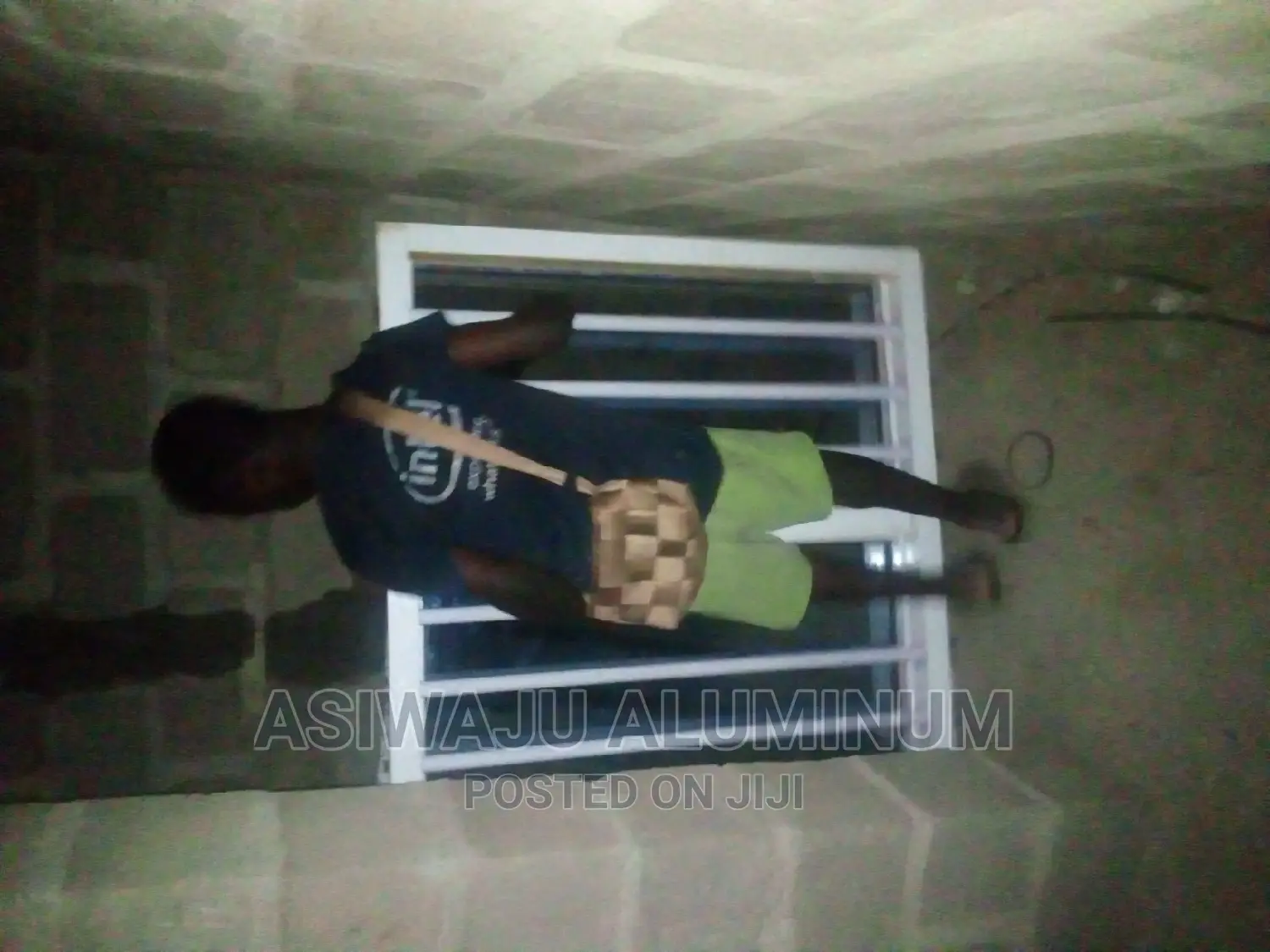 Transom Frameless Window With Burglary