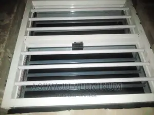 Transom Frameless Window With Burglary