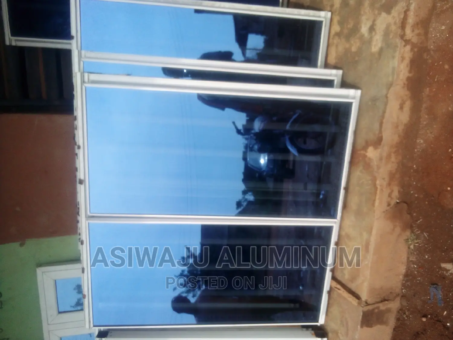 Frameless Transom Window