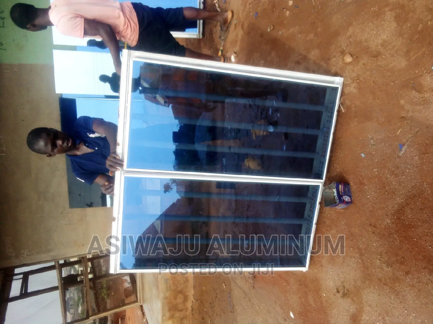 Frameless Transom Window