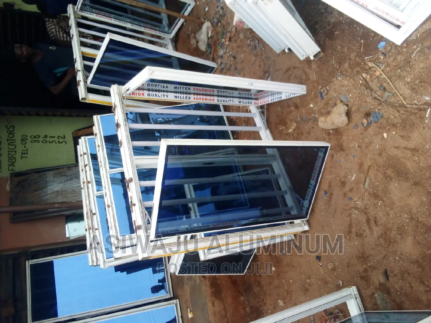 Frameless Transom Window