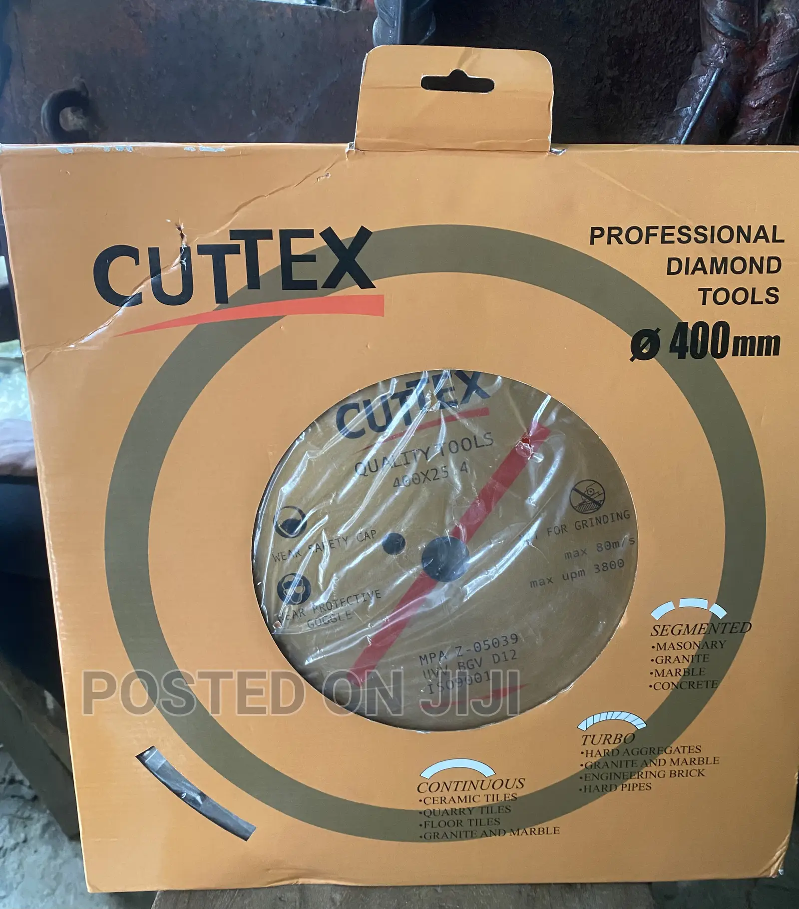 16” Cuttex Diamond Disc Professional