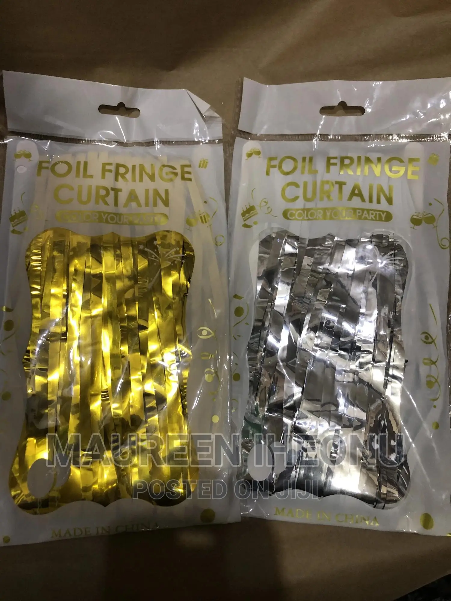 Foil Fringe Curtains